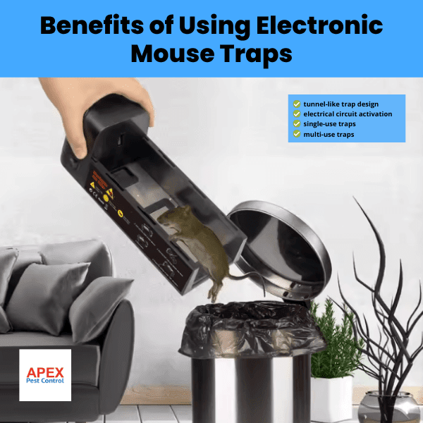 benefits of using electronic mouse traps