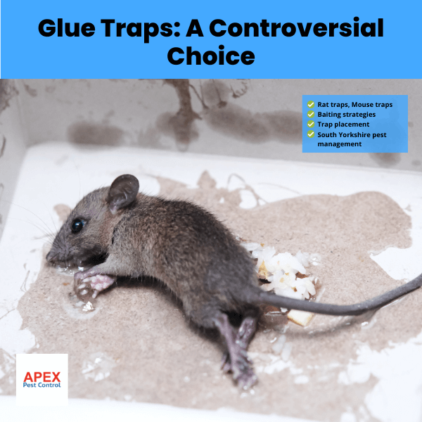 glue traps a controversial choice