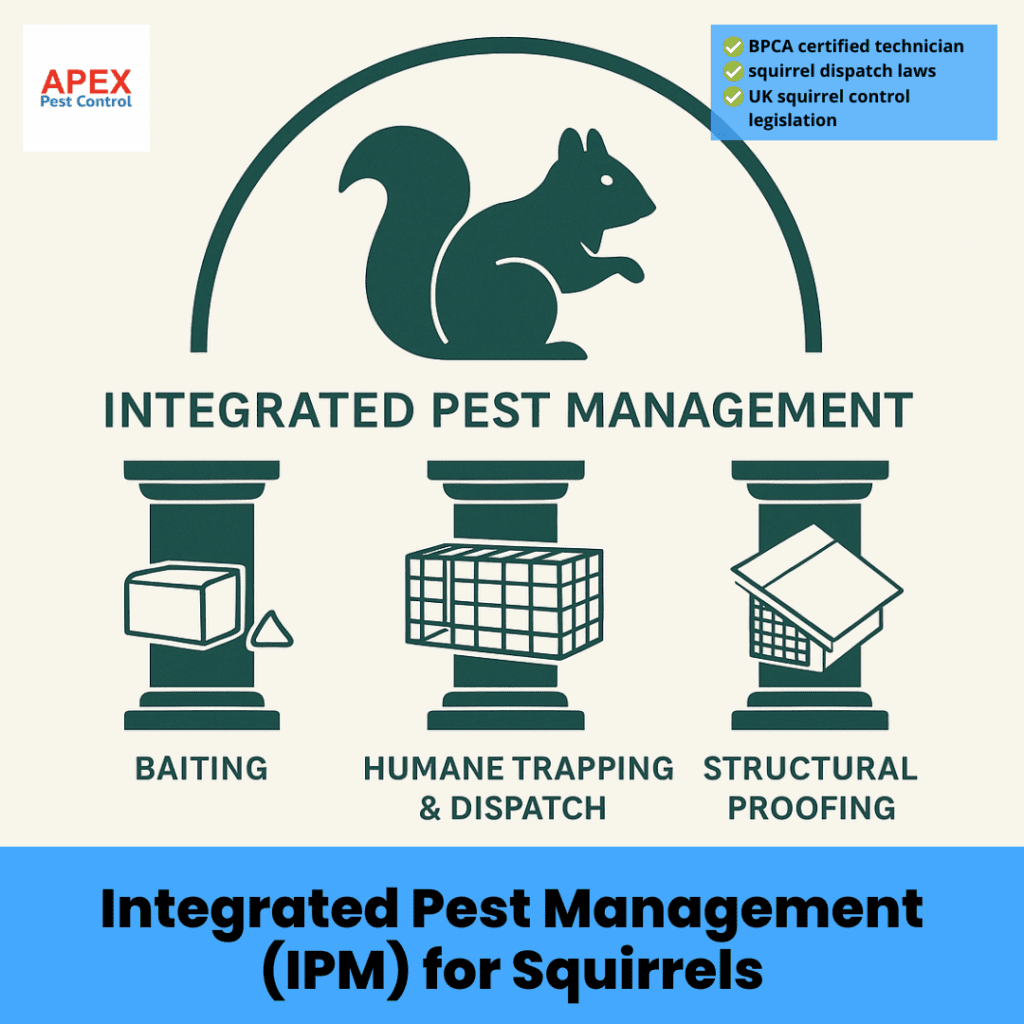 integrated pest management (ipm) for squirrels