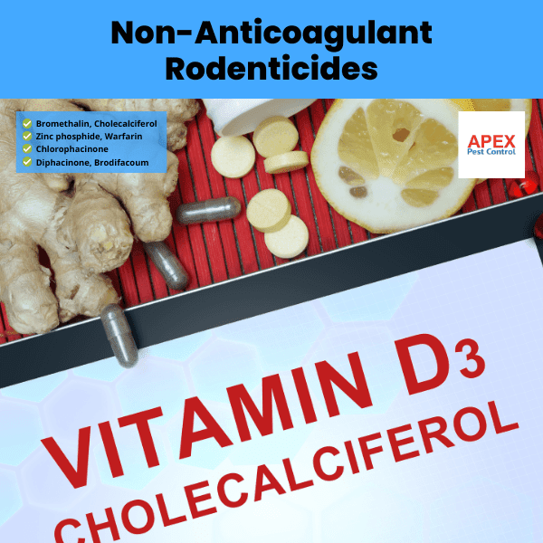 non anticoagulant rodenticides