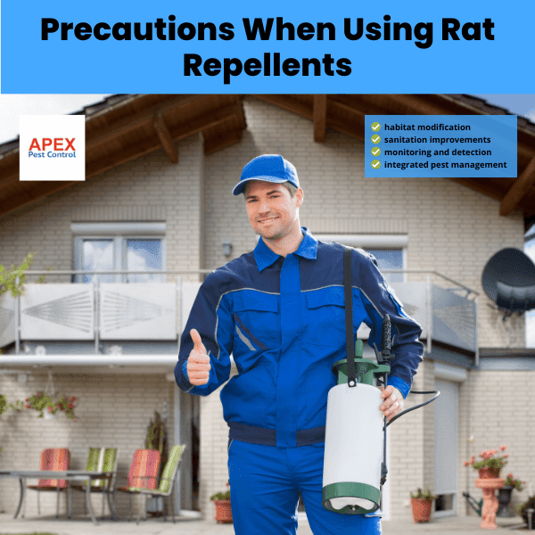 precautions when using rat repellents