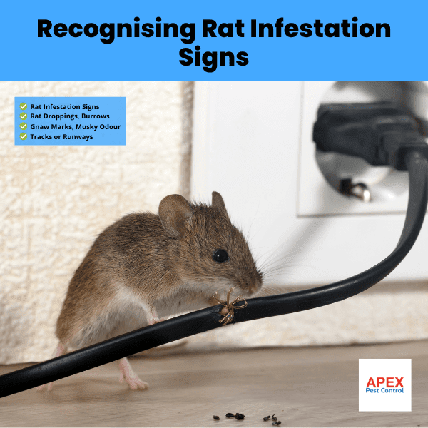 recognising rat infestation signs