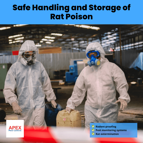 safe handling and storage of rat poison